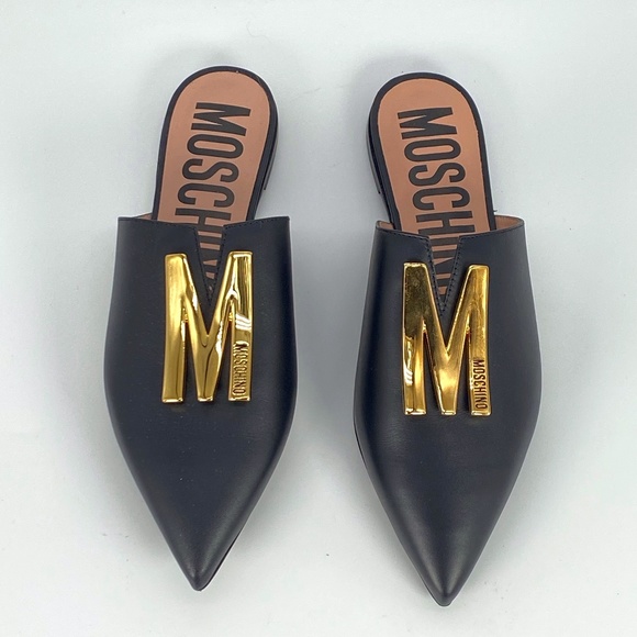 Moschino Pointed-toe Flat Mule